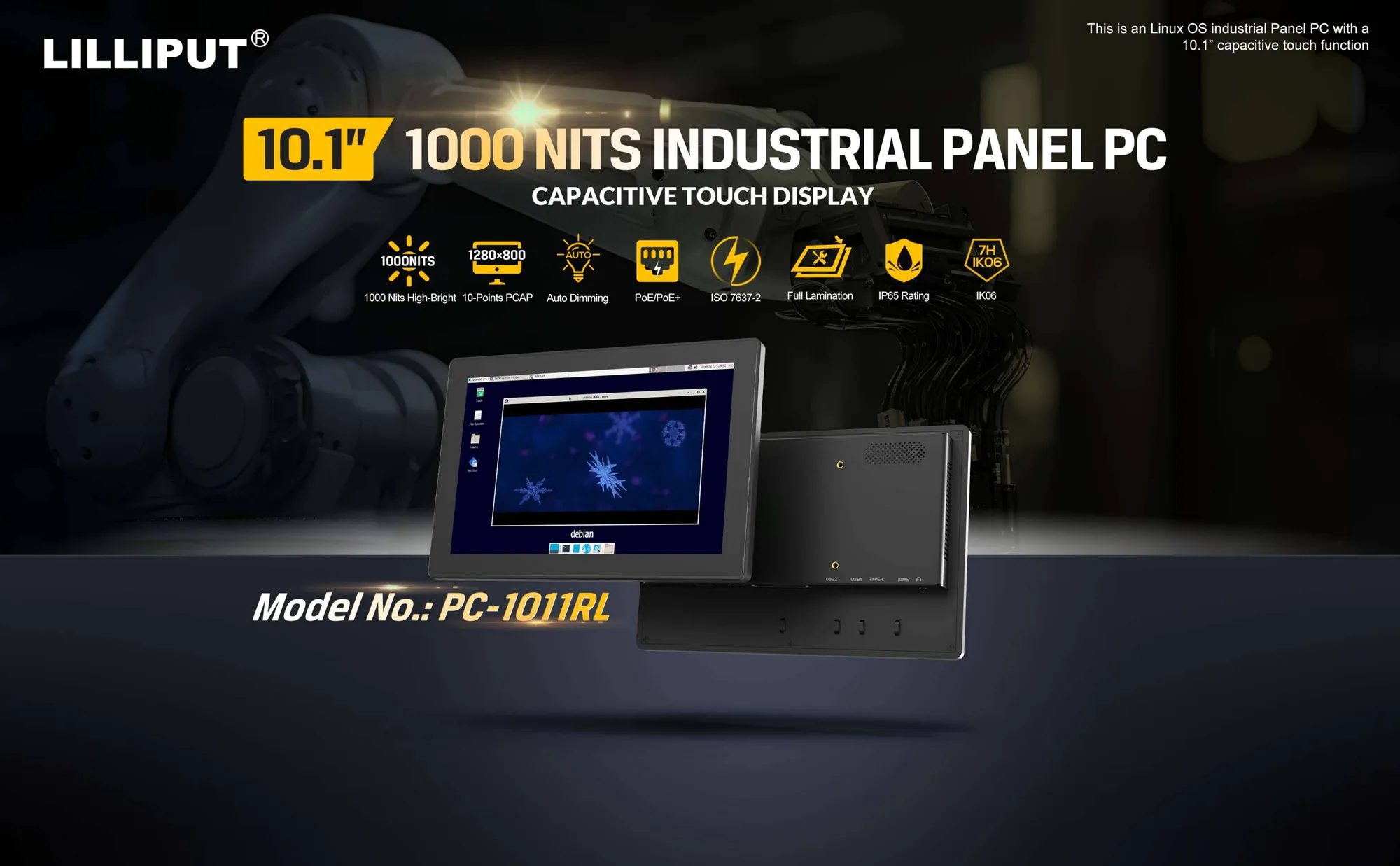 PC-1011RL, product overview