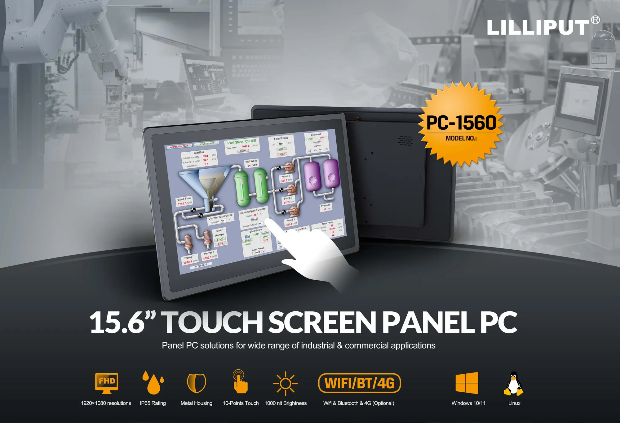 PC-1560, product overview