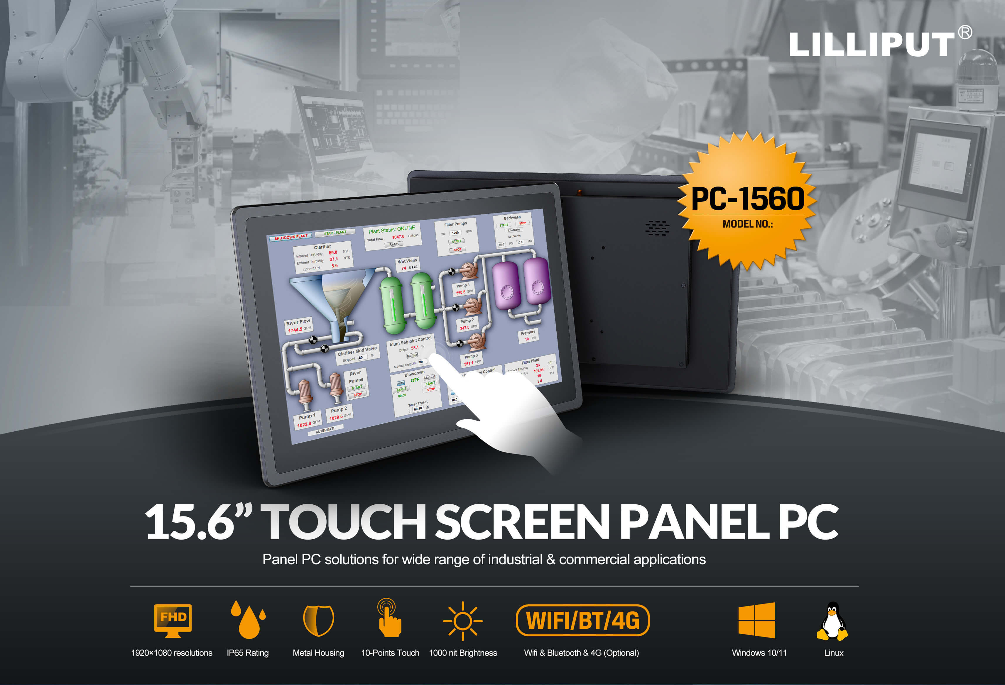 PC-1560, product overview