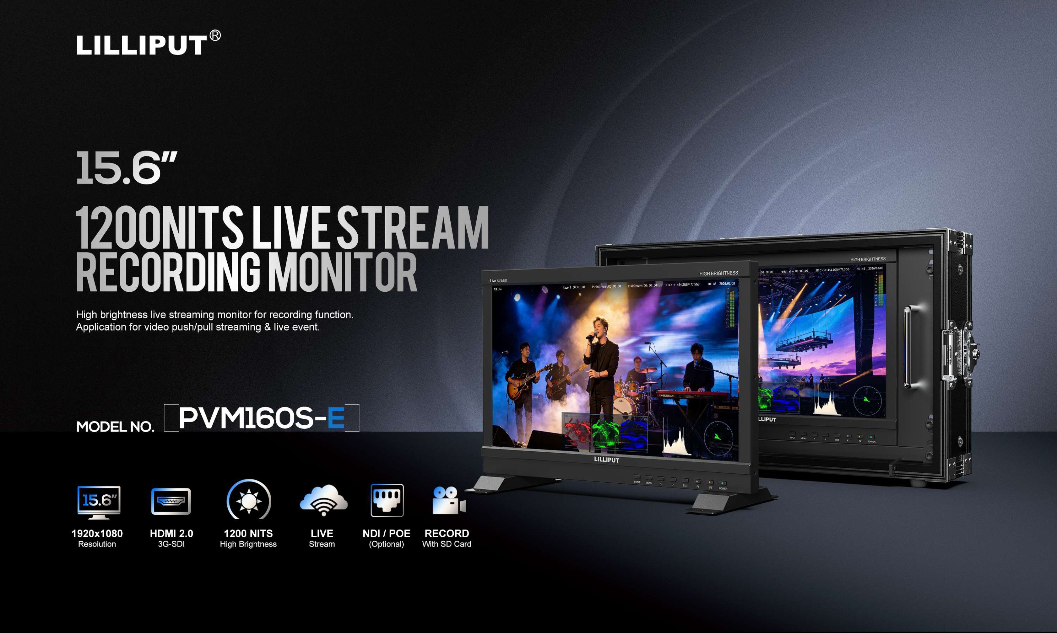 PVM160S-E, product overview
