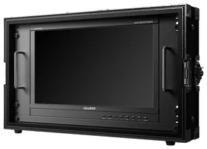 Lilliput PVM160S-E in optional carry case with 19 inch rackmount brackets