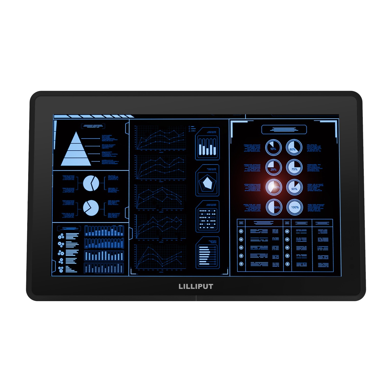 Lilliput TK1331 13.3 inch high brightness interactive display front view