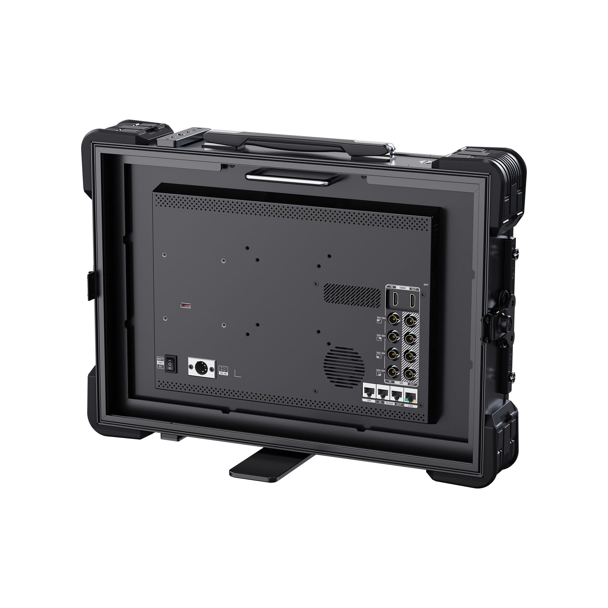 Lilliput UQ19 compact high-brightness monitor in use