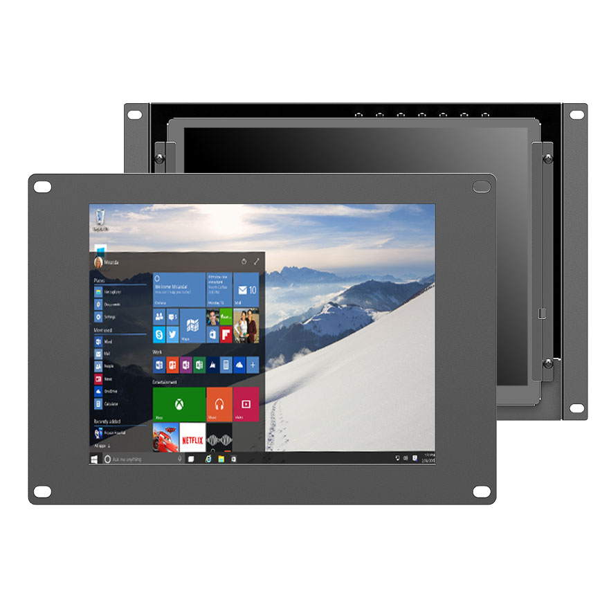 10.4 inch industrial open frame touch monitor