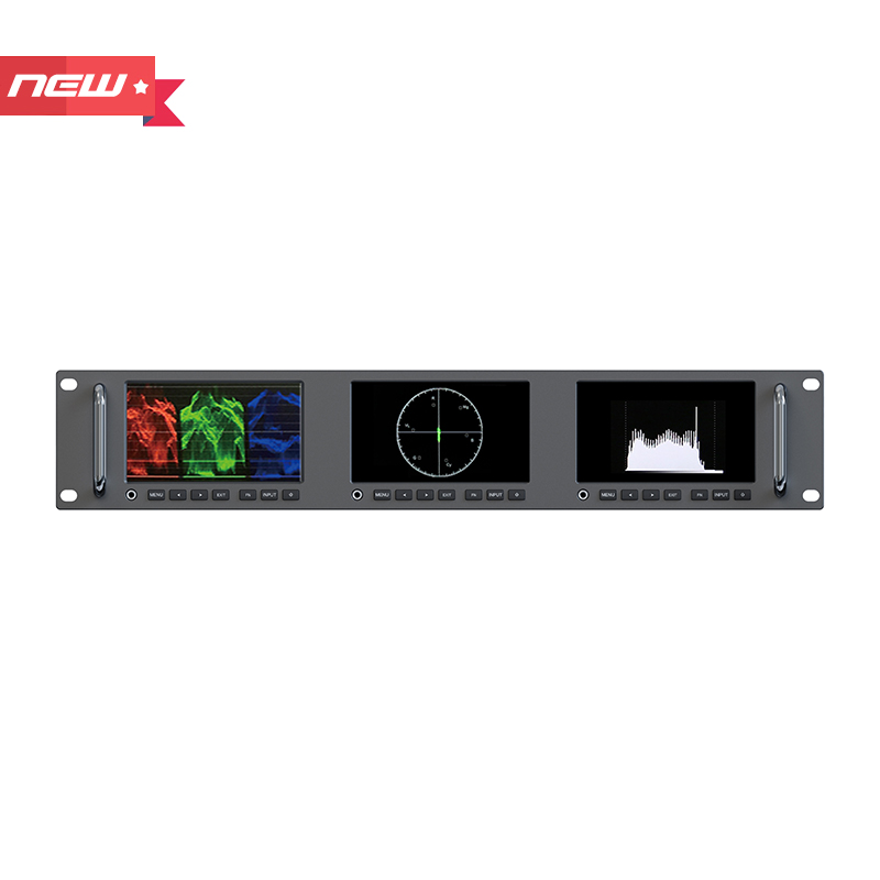 5 inch Full HD 2RU Rack Mount Monitor