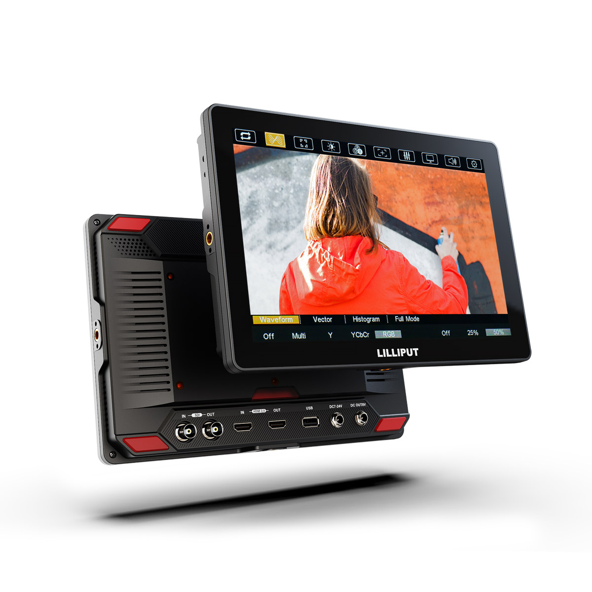 10.1 inch 1500nits 3G-SDI Touch Camera Control Monitor