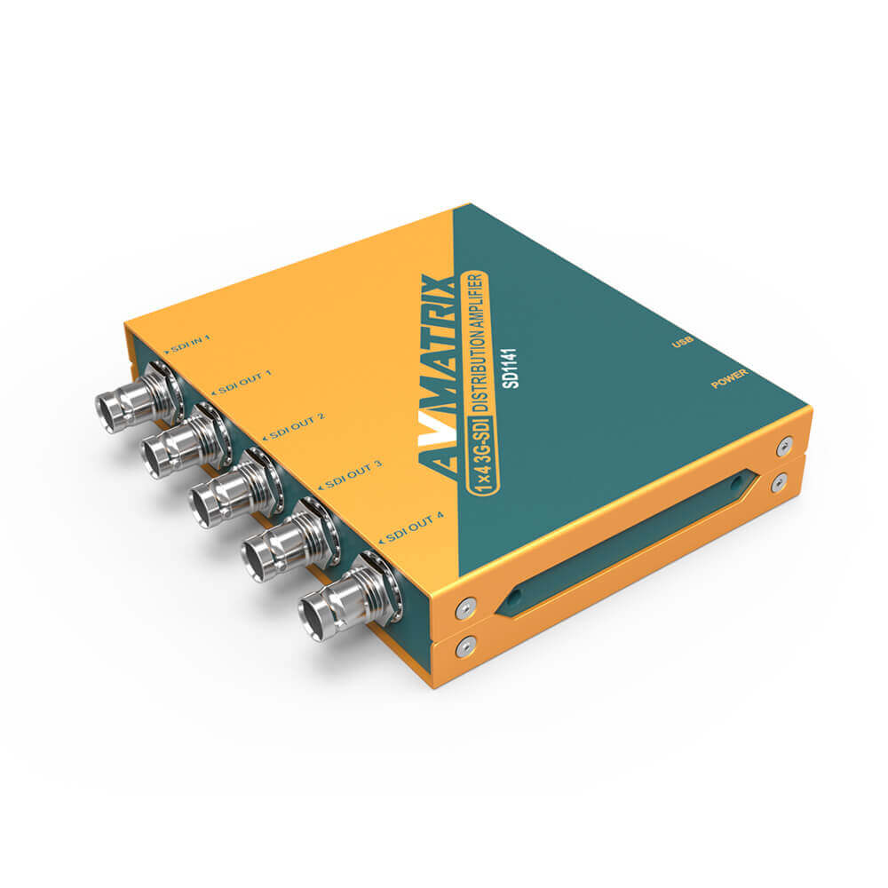 SD1141 – 1×4 SDI Distribution Amplifier